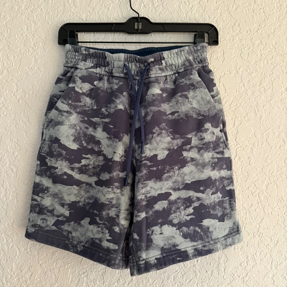 Lululemon Fleece‎ Heritage Camo Wash WP Blue Multi Loungeful High-Rise 7